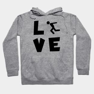 Cliff jumping love Hoodie